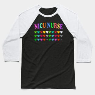 NICU NURSE Baseball T-Shirt